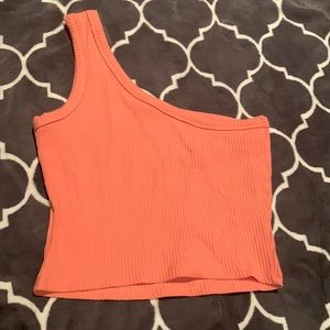 Shein one sholder top